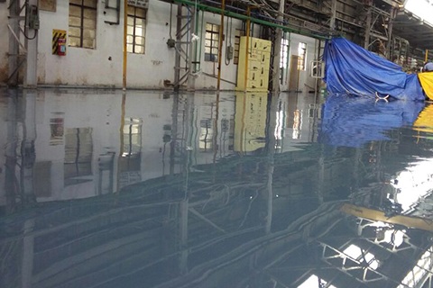 Epoxy floor paint - TI Cycles