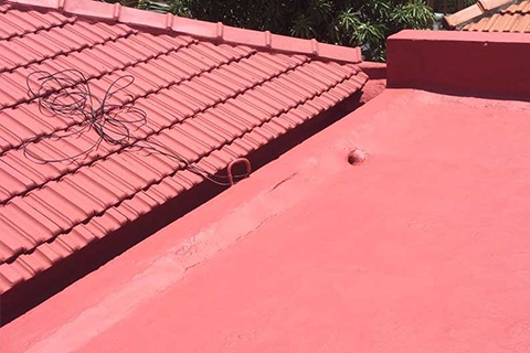 Terrace Waterproofing - American School